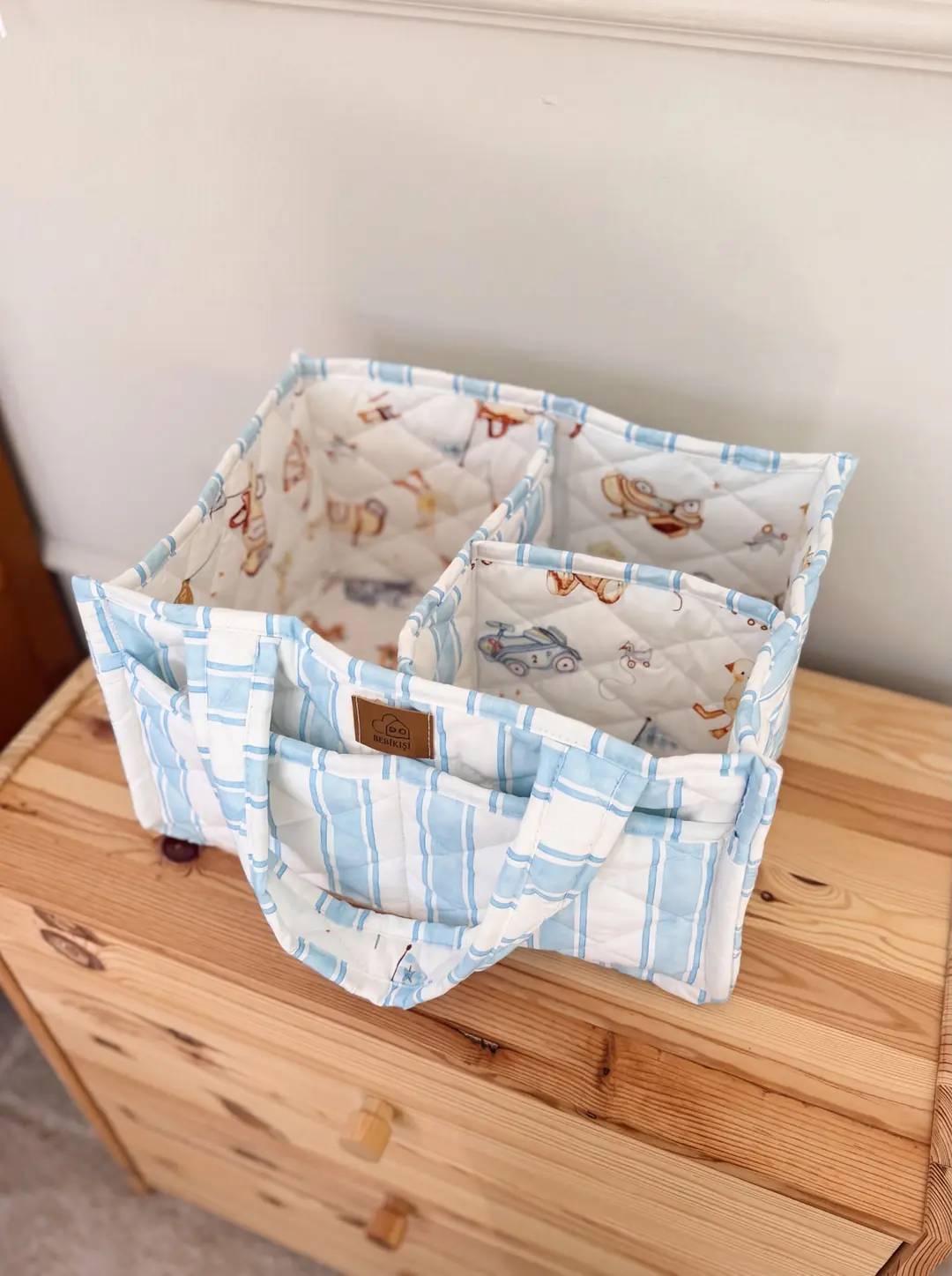Bölmeli Sepet Organizer Retro Oyuncaklar