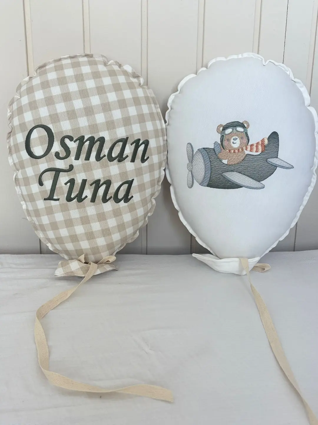 NAKIŞ BALON 2'Lİ UÇAKLI AYI