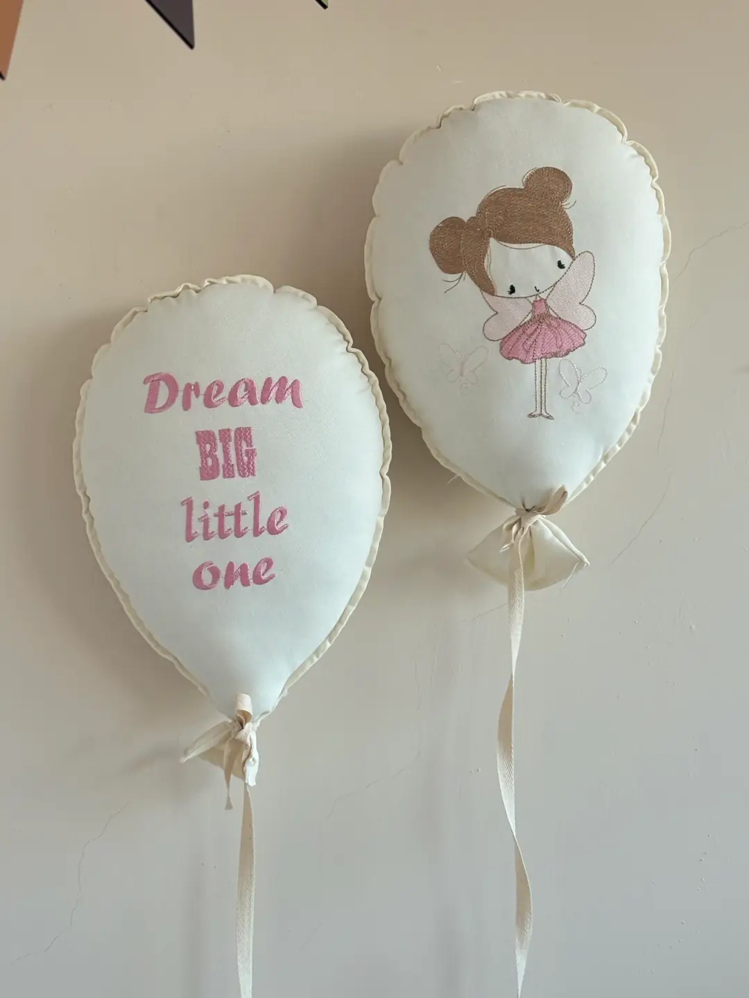 PERİ KIZI NAKIŞLI 2 Lİ BALON TAKIMI