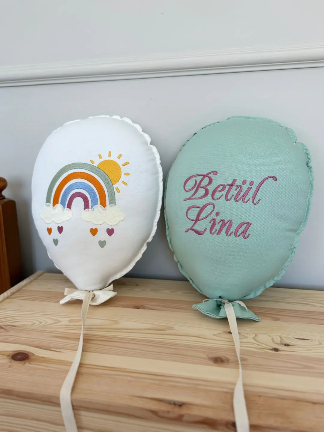NAKIŞ BALON İSME ÖZEL 2'Lİ GÖKKUŞAĞI