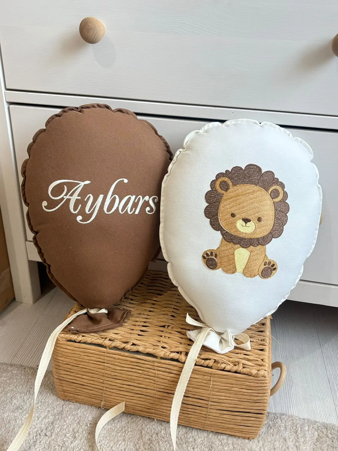 NAKIŞ BALON İSME ÖZEL 2'Lİ ASLAN