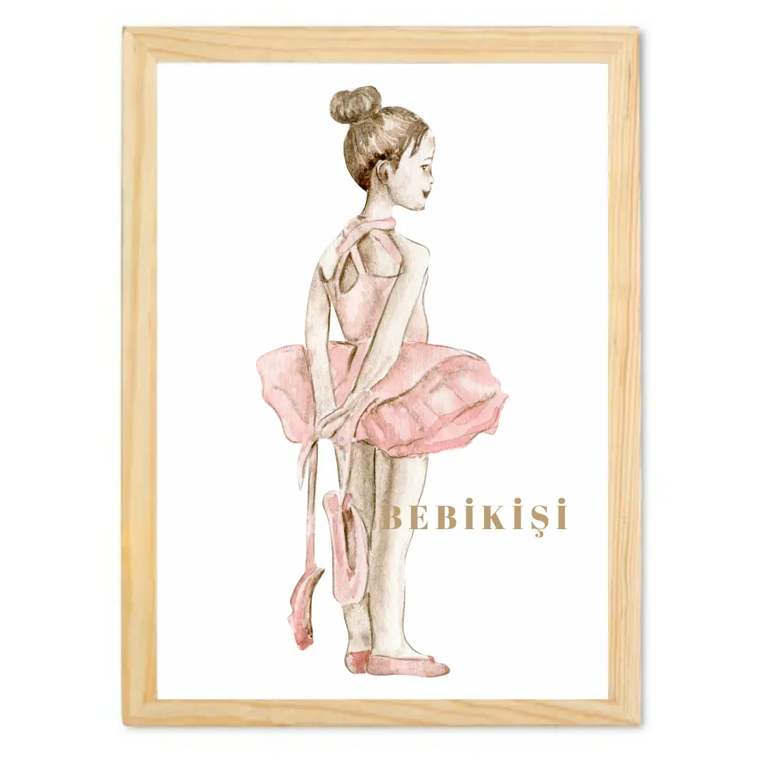 30X40 TEKLİ AHŞAP TABLO - 53