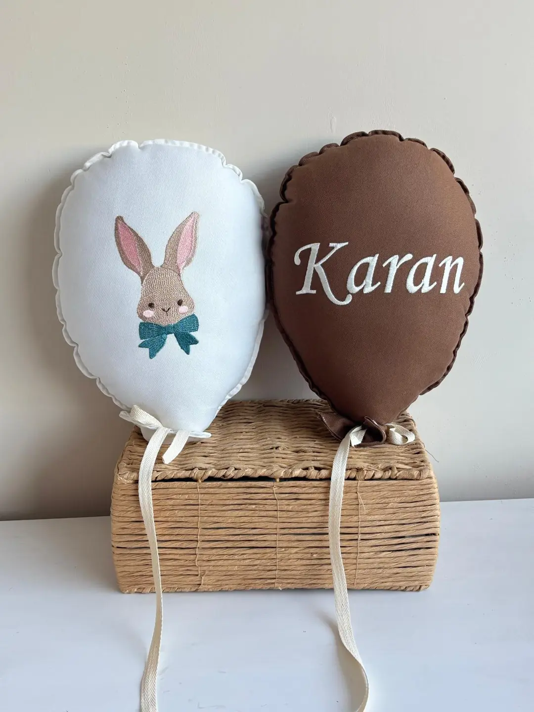 NAKIŞ BALON 2'Lİ PAPYONLU TAVŞAN