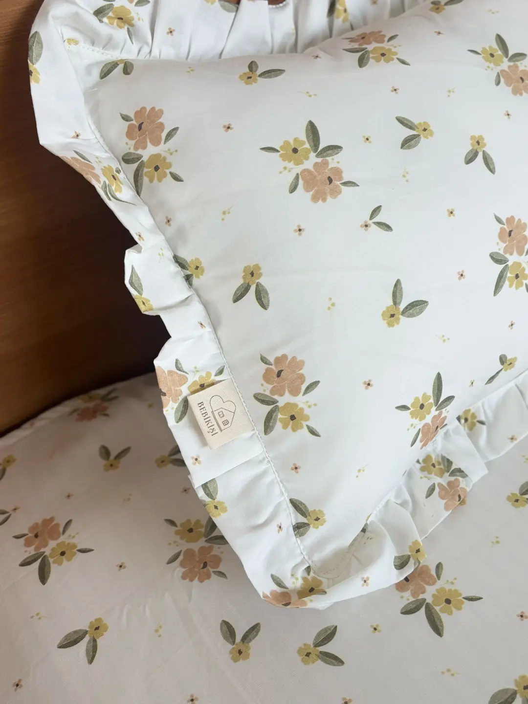 YASTIK KILIFLI PİKE TAKIMI HONEY BLOOM