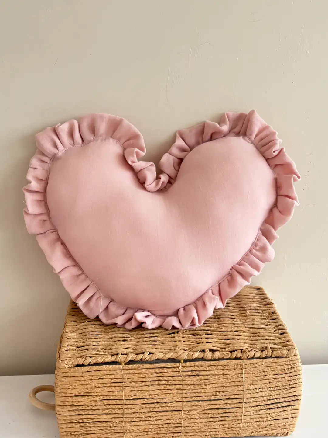 PEMBE KALP YASTIK - 1 ADET KALP YASTIK