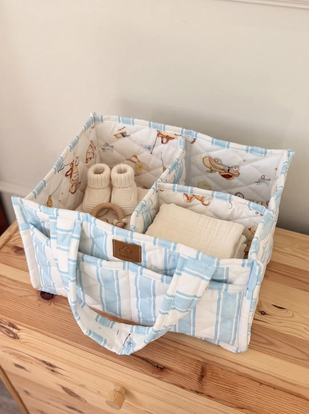 Bölmeli Sepet Organizer Retro Oyuncaklar 3