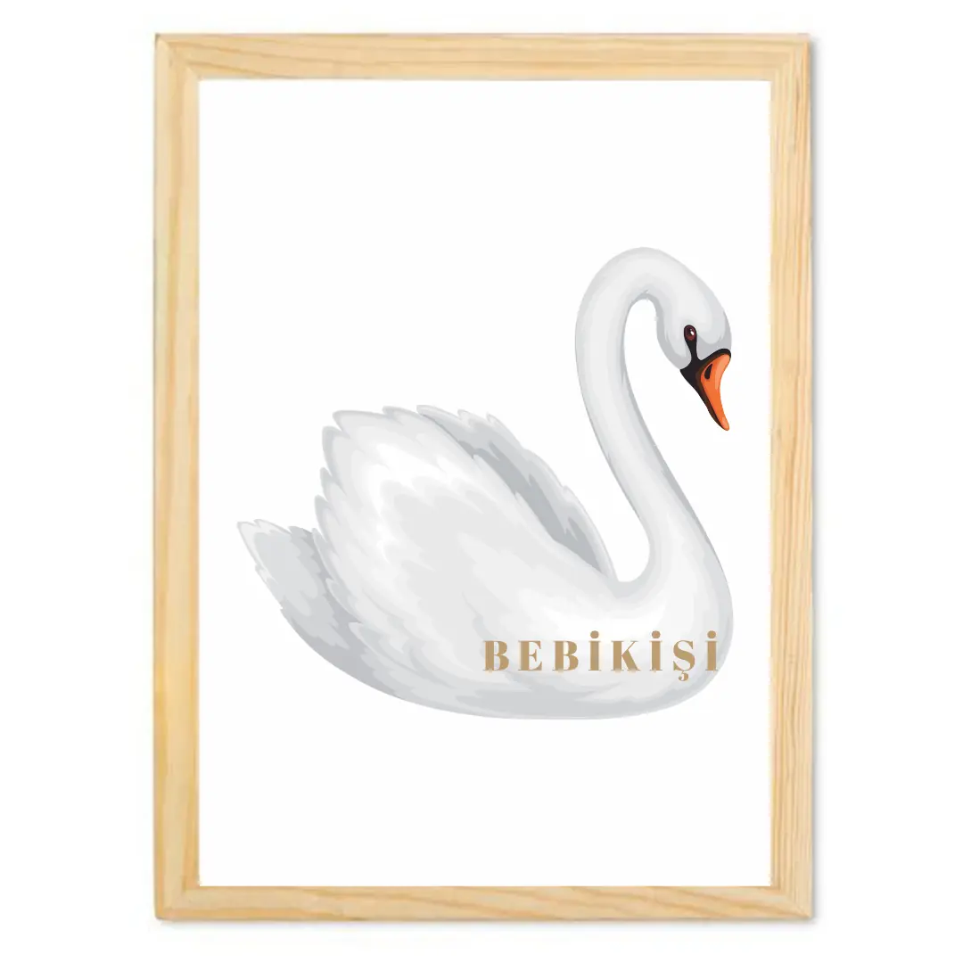 30X40 TEKLİ AHŞAP TABLO - 55