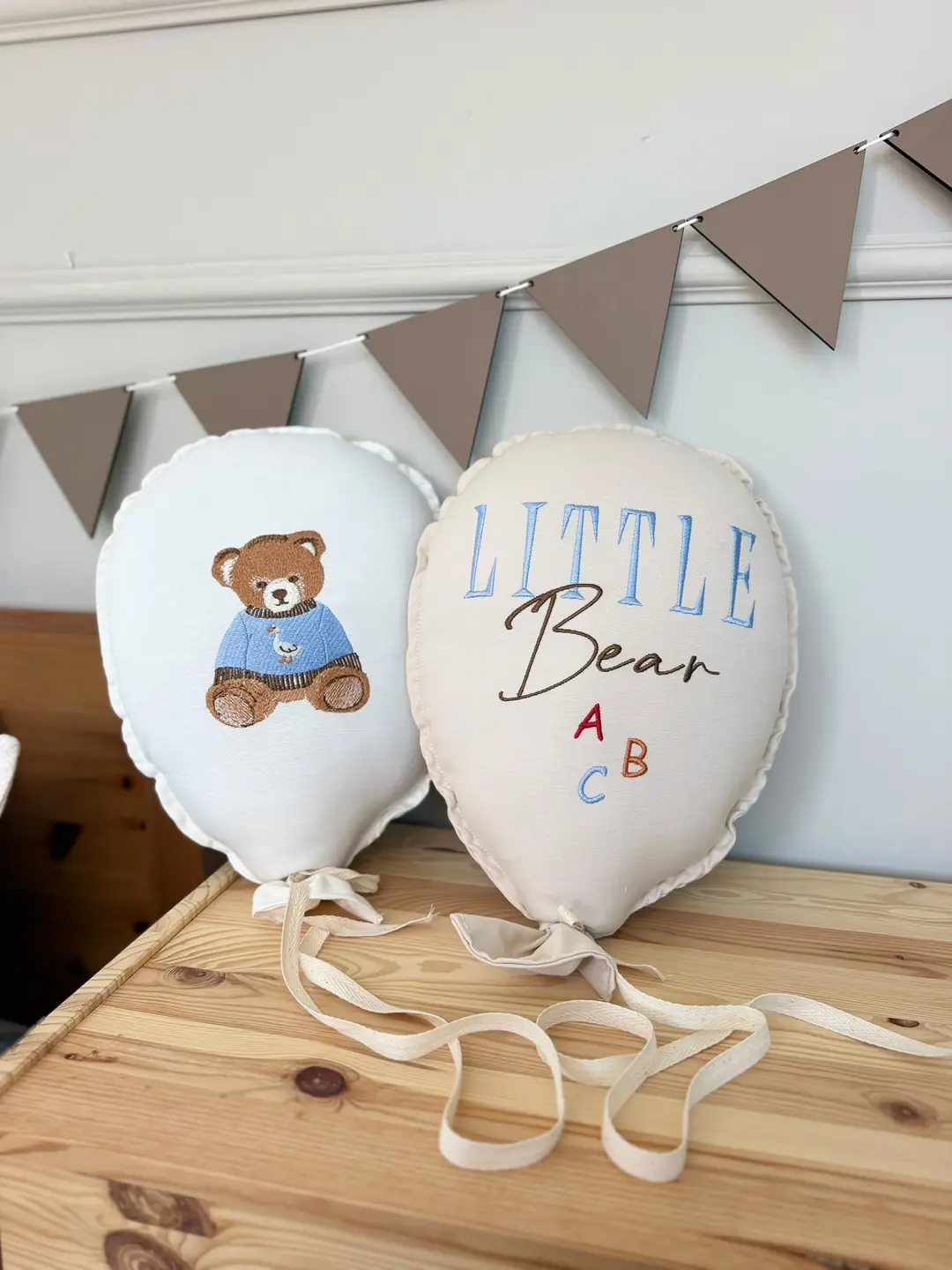 NAKIŞ BALON  2'Lİ RETRO OYUNCAKLAR TAŞ RENGİ